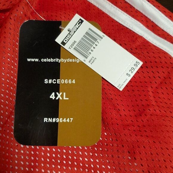 Men's Double Layered Mesh Shorts Big & Tall - Picture 7 of 7